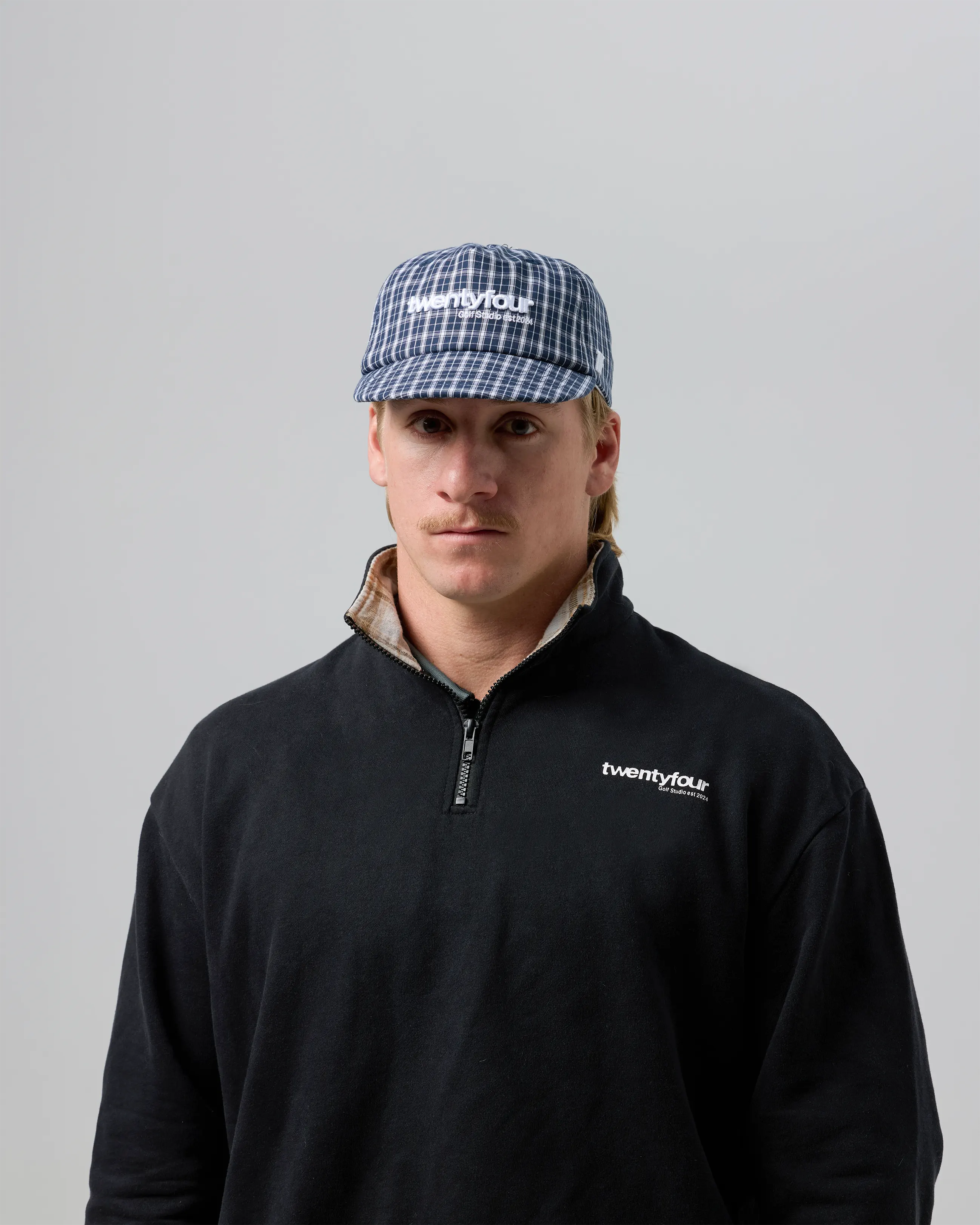 Blue Checker Cap-thumbmail-3