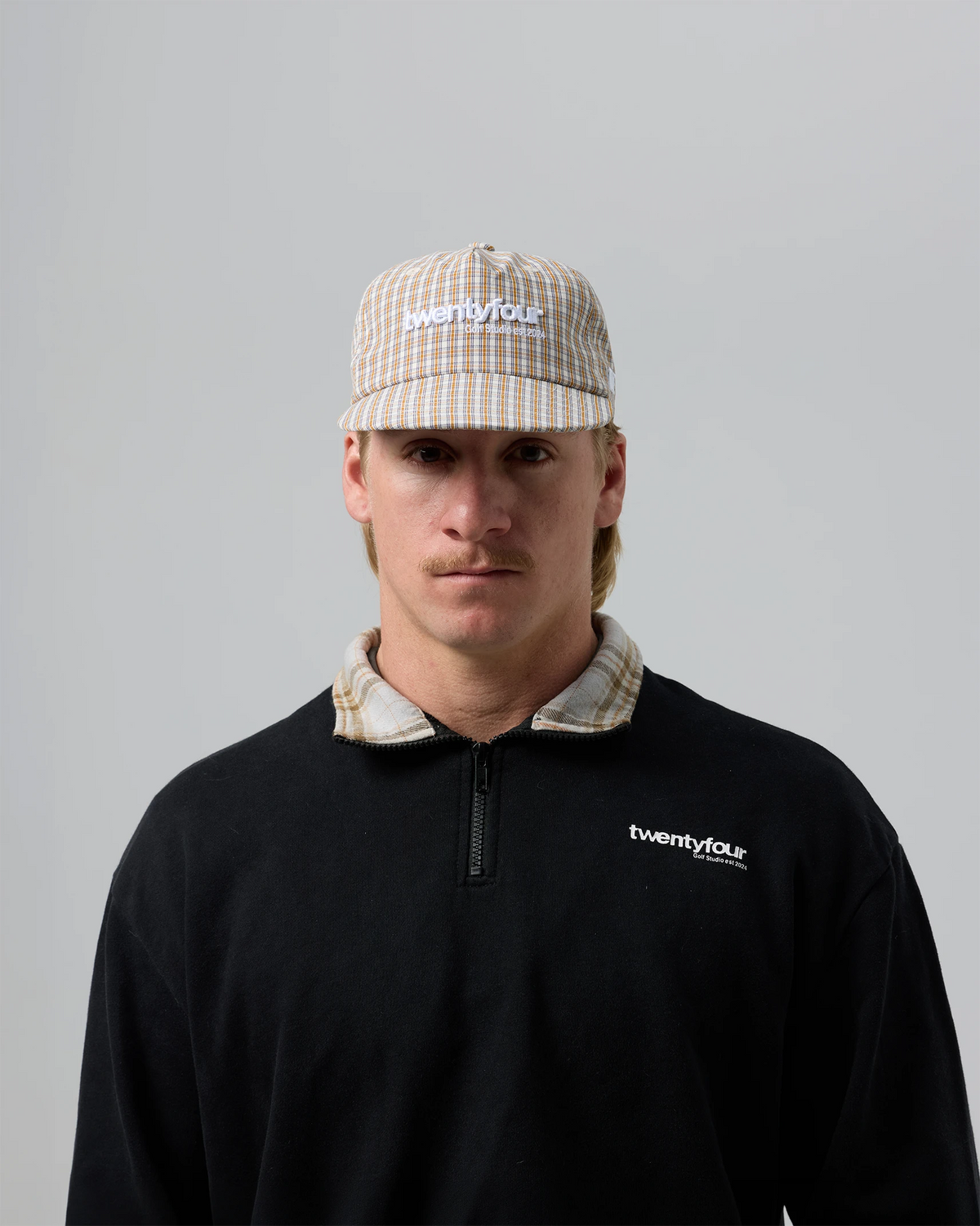 Sun Plaid Cap - TwentyFour-3