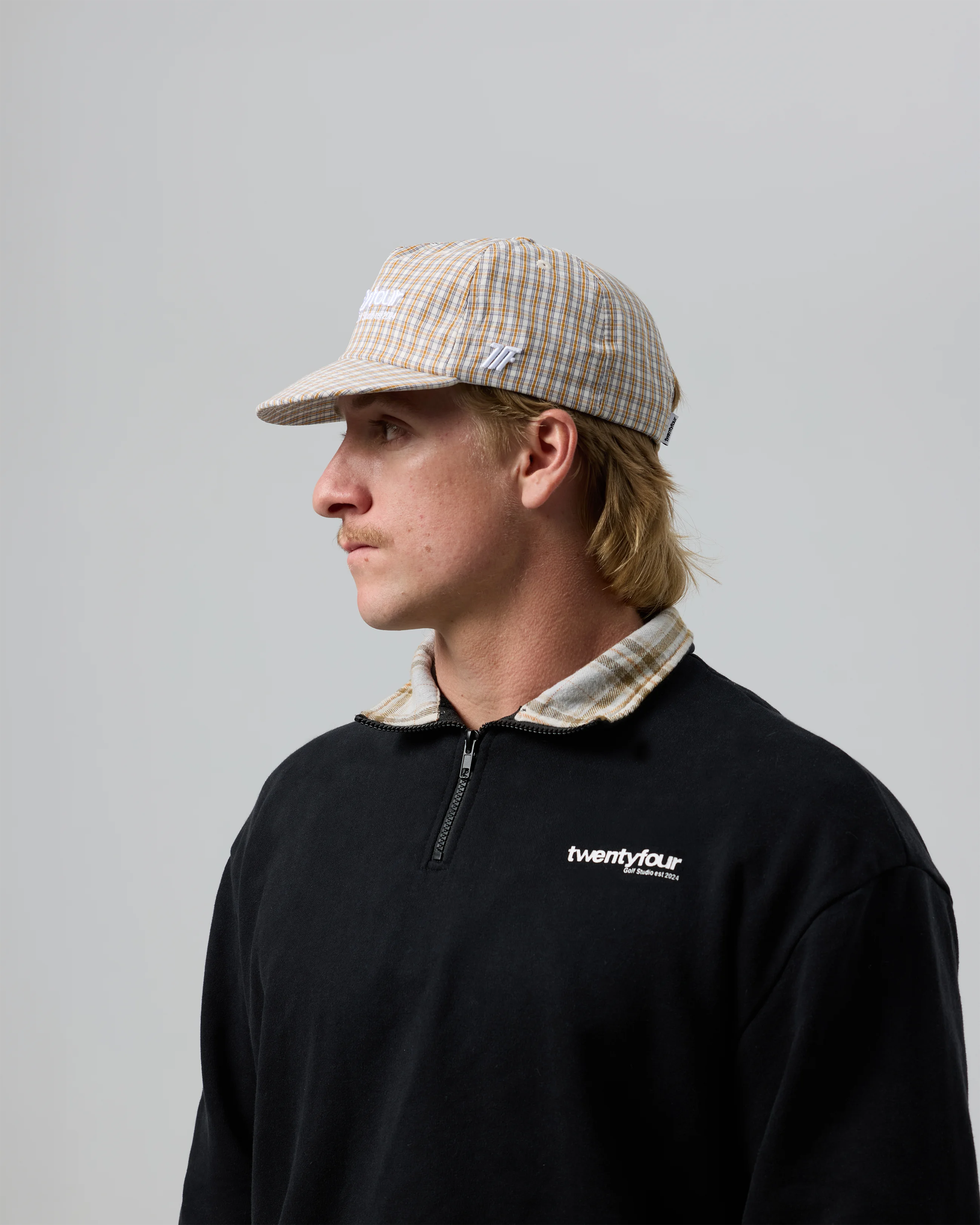 Sun Plaid Cap - TwentyFour-thumbmail-3