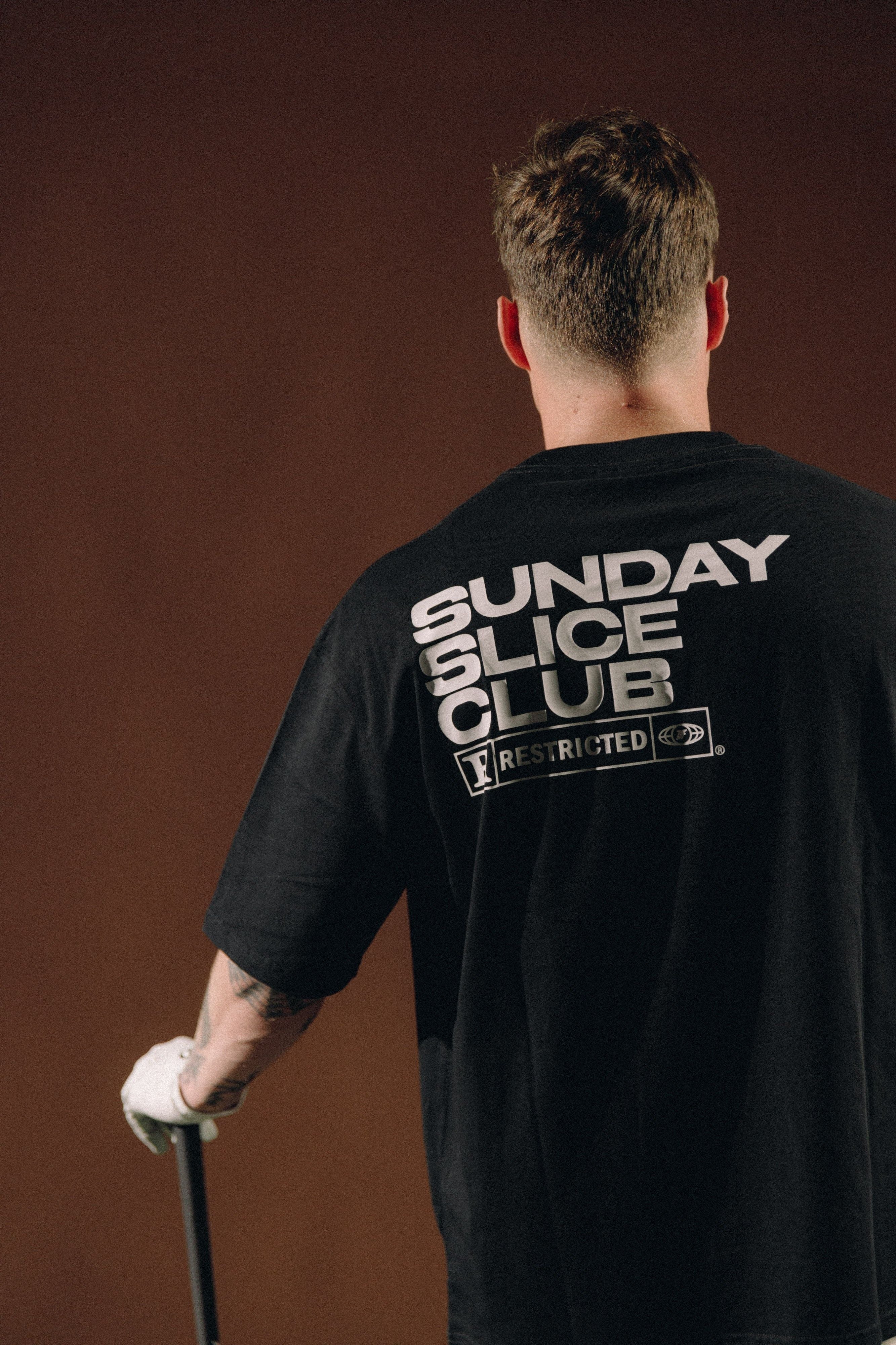 Sunday Slice Club T-Shirt - Black